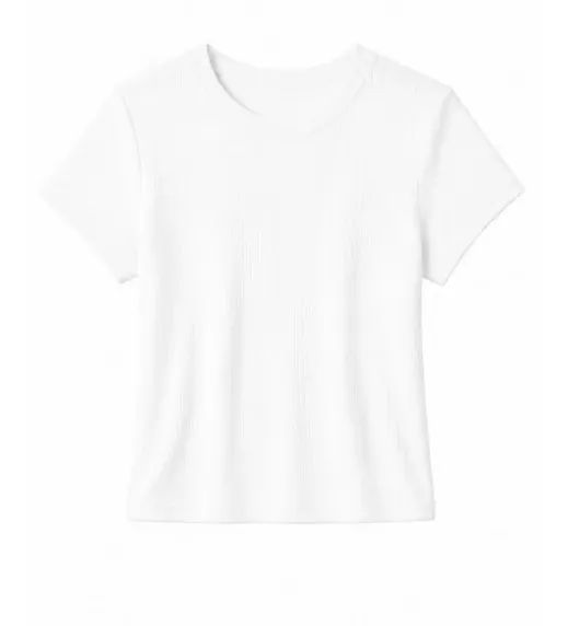 Recycled Cotton Rib Fitted Tee